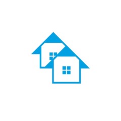 Home Property Realty Minimalist Icon Modern Logo Design Template Element Vector