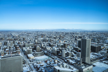 札幌の街並み
