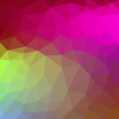 Abstract mosaic background.multicolor blue green and purple geometric rumpled triangular low poly style illustration graphic background. Vector polygonal design for business.