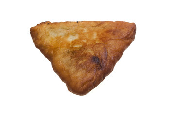 patty pie isolated on white background