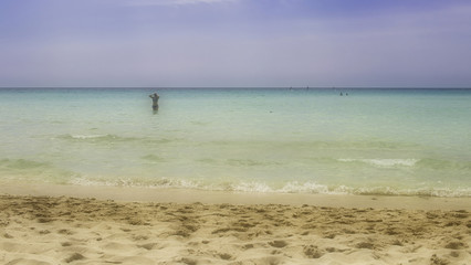 Fototapeta na wymiar Beach in Salento