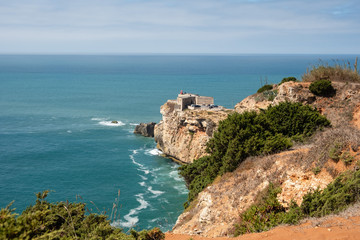 Nazare Lighthouse, S. Miguel Archangel Fort