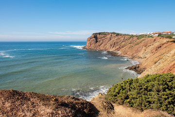 Obraz premium S. Martinho do Porto Cliffs