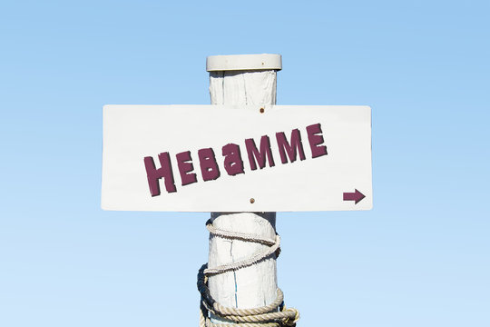 Schild 330 - Hebamme
