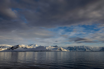 Beautiful Antarctic landscape