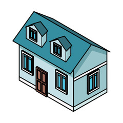 House real estate isometric