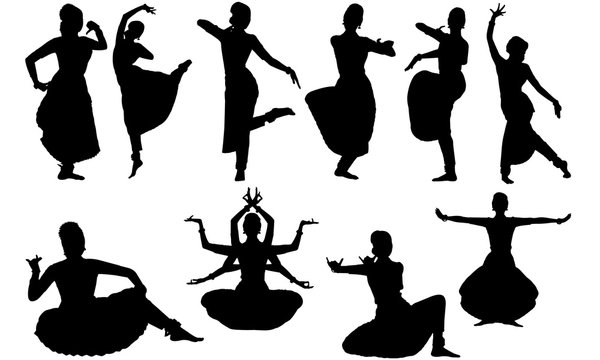 Bharatnatyam Dance Svg Indian Dance Cricut Files Black Dancer Silhouette Vector Clipart Illustration Eps Overlay Buy This Stock Vector And Explore Similar Vectors At Adobe Stock Adobe Stock