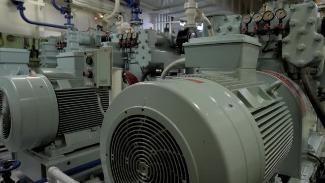 Air compressor with electric motor