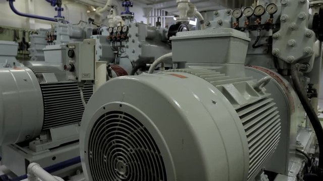 Air compressor with electric motor