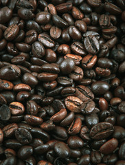 Coffee Beans Background.