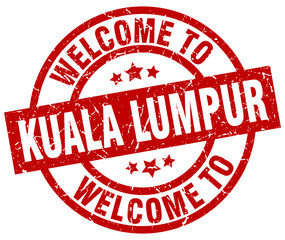 welcome to Kuala Lumpur red stamp
