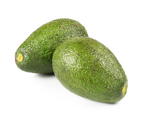 Fresh avocado isolated