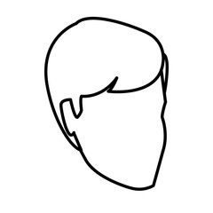 Obraz na płótnie Canvas Man faceless head