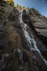 Waterfall in Altai Mountains territory, West Siberia, Russia