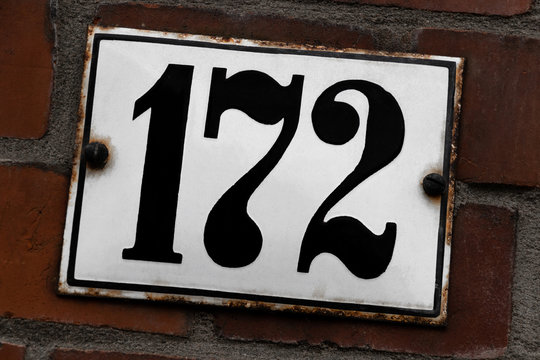 Hausnummer 172
