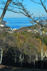 神奈川県横須賀市逸見付近の風景　日本