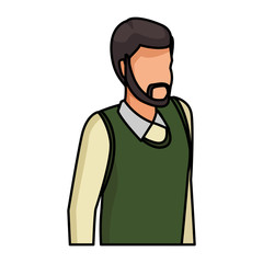 Man with sweater avatar