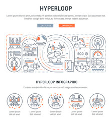 Linear Banner of Hyperloop.