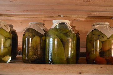  Cucumber jars