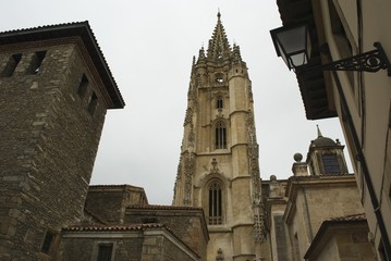 Fototapeta na wymiar Monumento de Oviedo