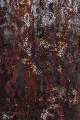 錆びた金属の表面