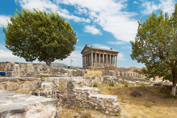 Fototapeta premium Garni temple in Armenia 
