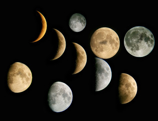 Lune crescenti © Steve Fossiant