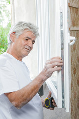 Measuring up a window