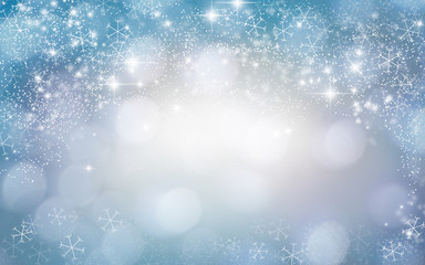 Weihnachtlicher Bokeh Hintergrund