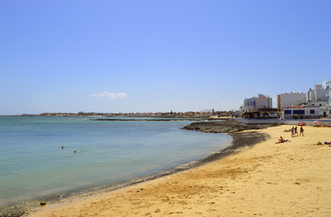 Corralejo Beach in Fuerteventura