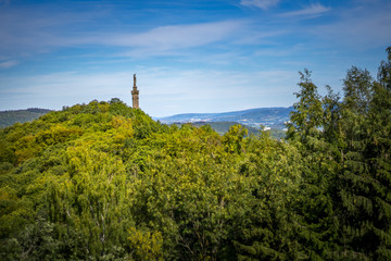 Blick auf Mariensäule 
