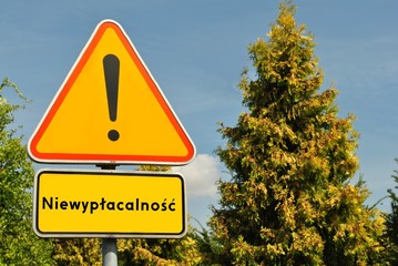 Uwaga, niewypłacalność