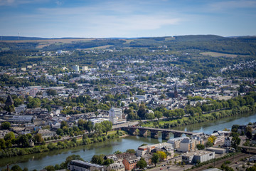 Blick auf Trier von Mariensäule