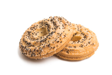 shortbread cookie isolated