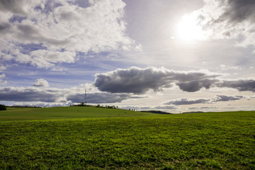Die letzten Sommertage verursachen wundersch&ouml;ne Landschaften