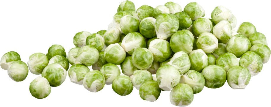 A bunc of brussel sprouts