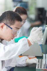 people working at laboratory