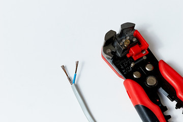 tool for cleaning electric wires