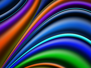 Fototapeta premium Fluid color motion concept