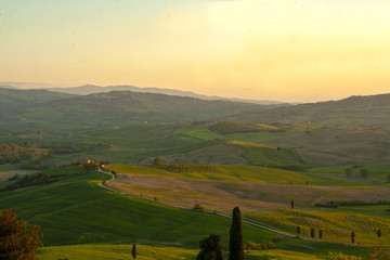 Obraz premium Pienza, the ideal city