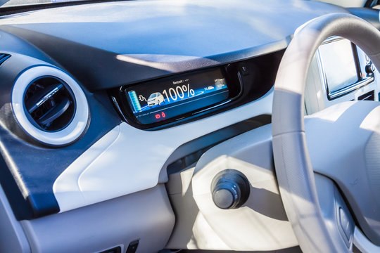 E-Auto Cockpit