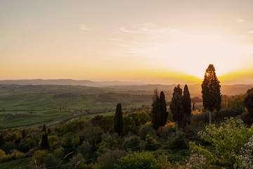 Obraz premium Pienza, the ideal city