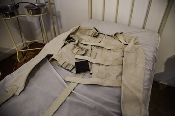Old psychiatric straitjacket