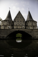 Fototapeta na wymiar Castle of Ghent heritage of unesco