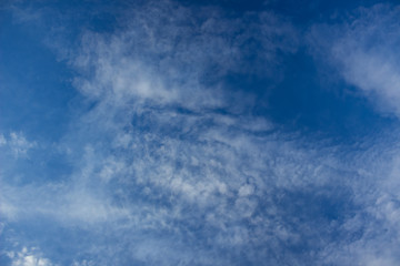 blue contrast sky natural background, copy space
