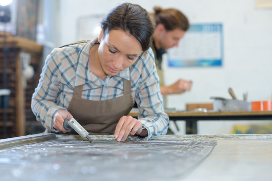 making the glass panel