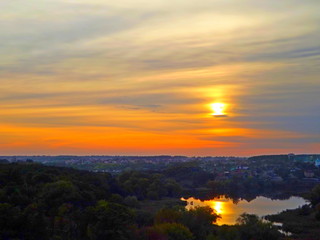 Закаат  Солнца.