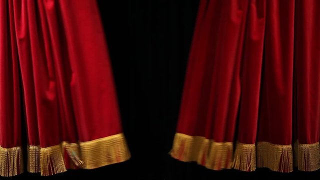 Roter Vorhang