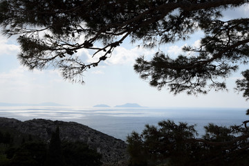 Blick von Kreta nach Paximadia