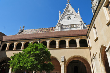 Fototapeta premium Monastero Reale di Brou - Monastère royal de Brou à Bourg-en-Bresse, Francia